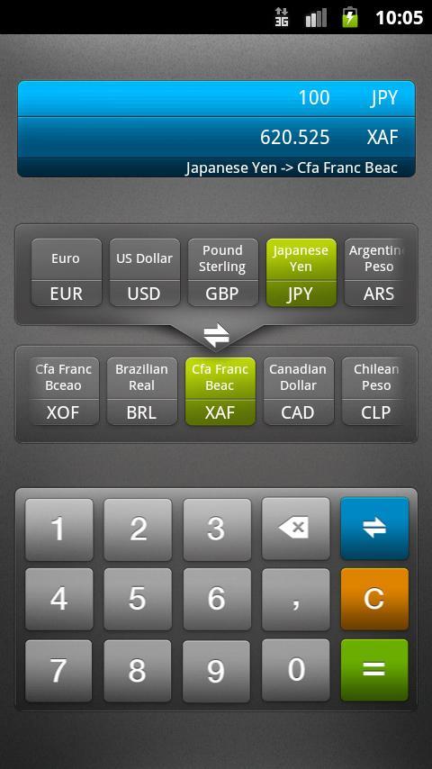 Currency Converter (Free)截图2
