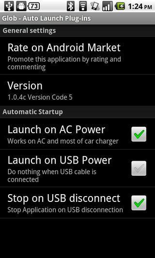 Glob - Auto Launch Plugin截图4