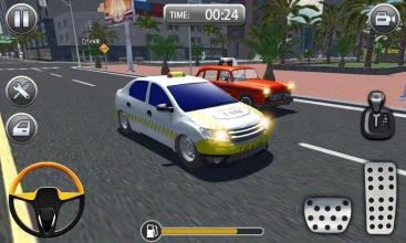 Taxi Driving Career 3D  Taxi Living Simulator截图2