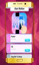 Tap Alan walker faded piano game截图4