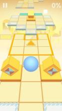 Scrolling Ball in Sky: casual rolling game截图5