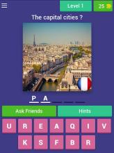 Capital cities of the world: Knowledge quiz截图4