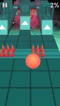 Scrolling Ball in Sky: casual rolling game截图3