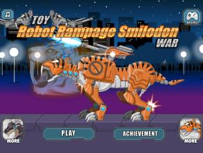 Toy Robot Rampage Smilodon War截图3
