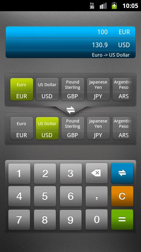 Currency Converter (Free)截图1