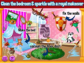 Princess Doll House Cleaning & Decoration Games截图4