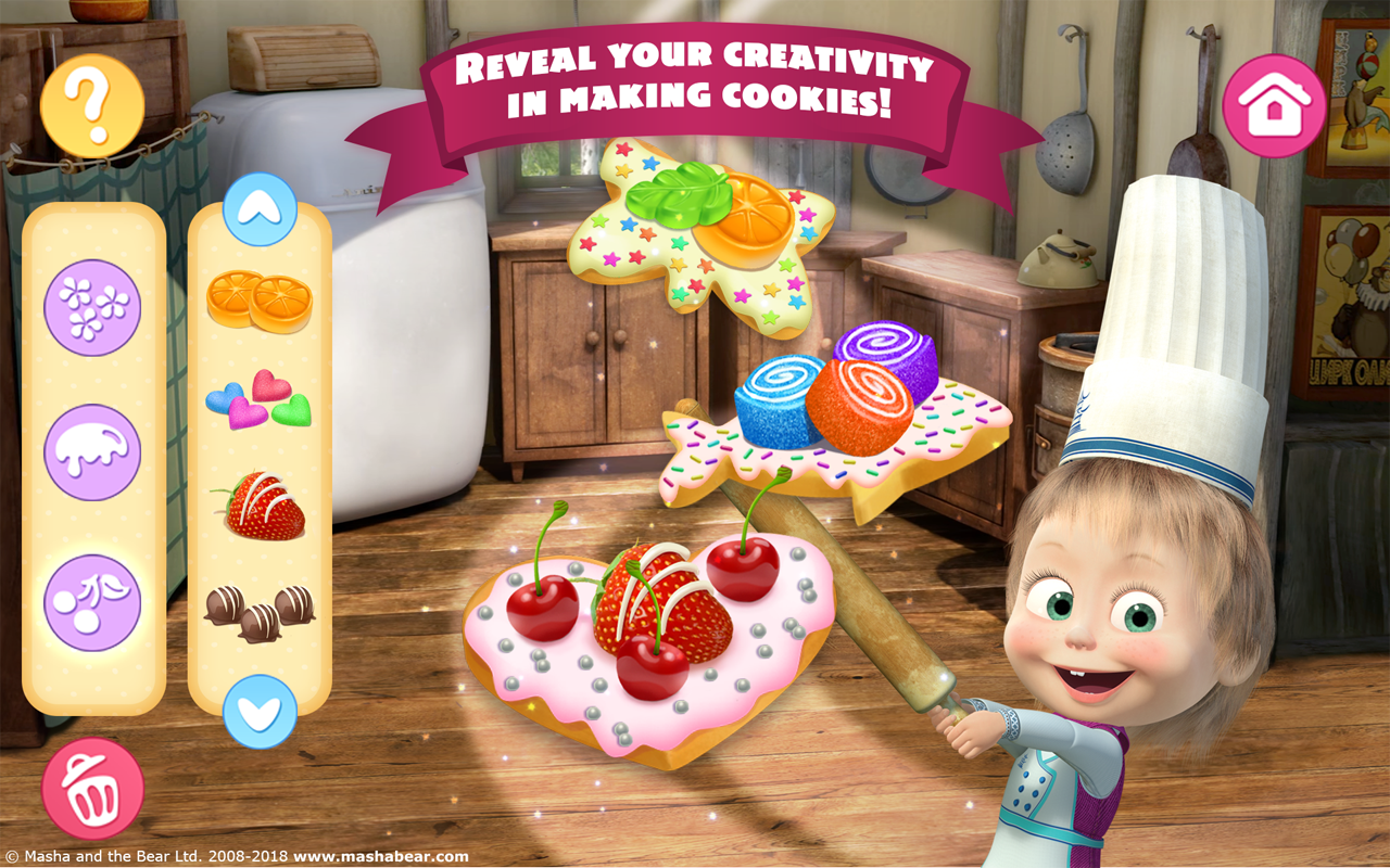 Masha and the Bear: Cooking Adventure截图4