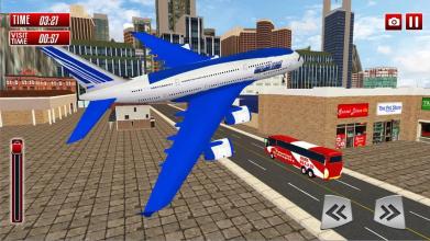 Tourist Transporter Airplane Flight Simulator 2018截图5