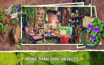 Hidden Objects Garden – Mystery Games截图2