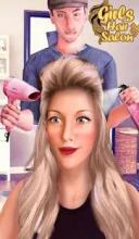 Girls Haircut, Hair Salon & Hairstyle Games 3D截图1