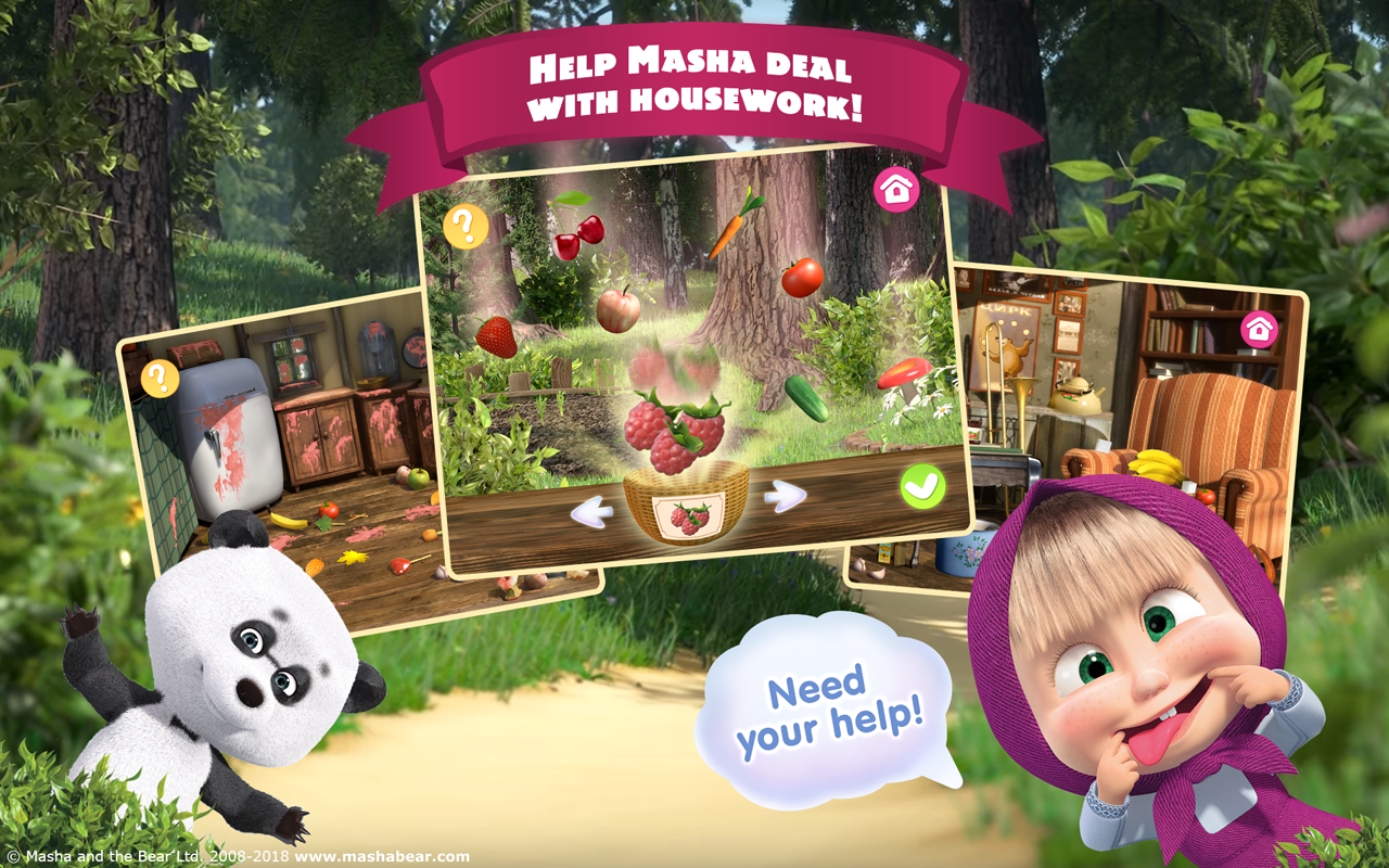 Masha and the Bear: Cooking Adventure截图5