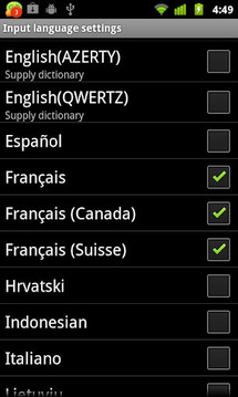 French for GO Keyboard截图