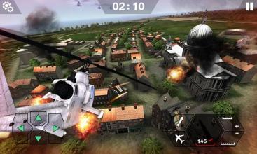 Modern Warplane Air Gunship Battle 3D截图1