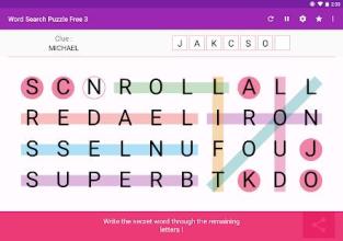 Word Search Puzzle Free 3截图5