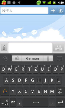 German for GO Keyboard截图