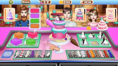 Wedding Party Cake Factory Dessert Maker Games截图5