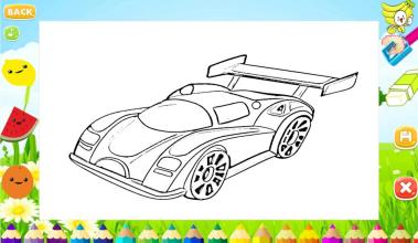 Best Cars coloring book for kids截图1