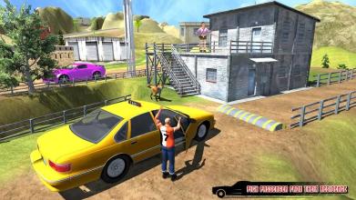 Crazy Taxi Duty Free Car Driver 3D截图3