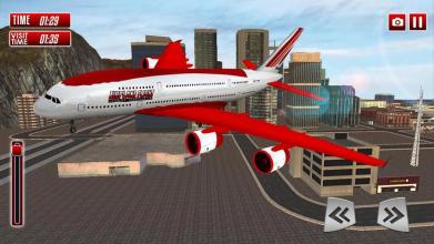 Tourist Transporter Airplane Flight Simulator 2018截图4