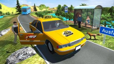 Crazy Taxi Duty Free Car Driver 3D截图2