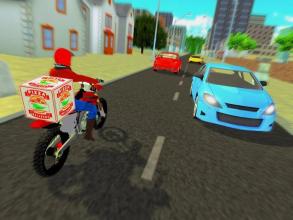 Pizza Bike Delivery Boy Simulator截图4