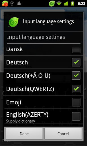 German for GO Keyboard截图1