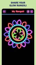 Learn To Draw Glow Rangoli Step By Step截图2