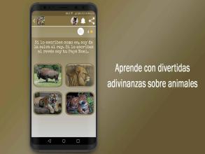 Adivinanzas de Animales Quiz Juego Gratis截图5