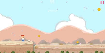 Desert Hero Run  running games free截图2