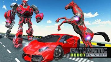 Car Robot Transformation Game - Horse Robot Rage截图1