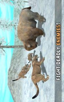 Wild Cougar Sim 3D截图