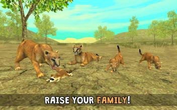 Wild Cougar Sim 3D截图4