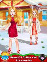 Christmas Holiday Fashion Salon - Makeover Game截图1