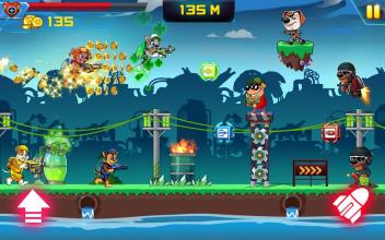 Paw Puppy Jetpack Fighter截图3