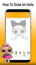 Draw LOL Surprise Dolls eggs截图3