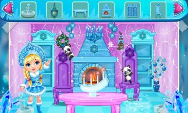 Ice Princess Dream Doll House: Interior Design截图1