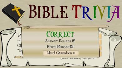 Simple Bible Trivia截图1