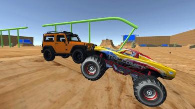 Jeep & Monster Truck & Police Follow截图3