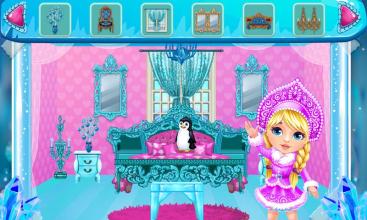 Ice Princess Dream Doll House: Interior Design截图5