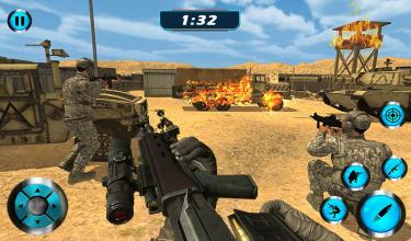 FPS Army Sniper ShootingCounter Terrorist Action截图3