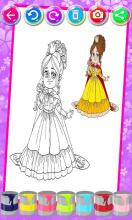 Princess Coloring Book & Drawing Book For Kids截图1