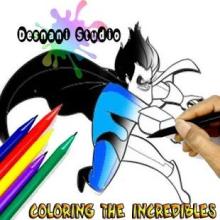 Coloring the incredibles截图1