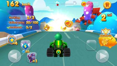 PJ Heroes Mask: Kart Racing截图3