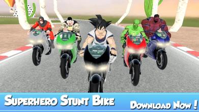 Superhero Tricky Bike Racing Stunts 2019截图3