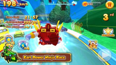 Kart Power Ninja Race截图2