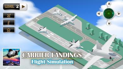 Carrier Landings Flight Simulator截图2