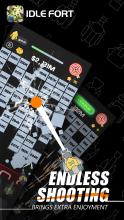 Idle Fort  brick breaker shooting merge game截图4