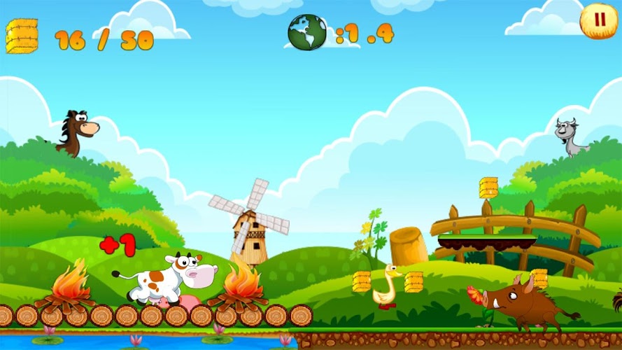 Farm Cow Run截图2