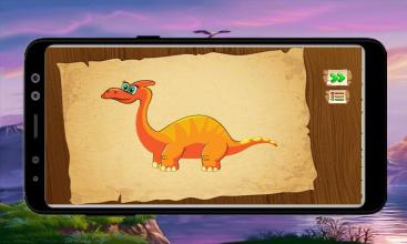 Dino Bone Discovery  Dinosaur Puzzle截图1