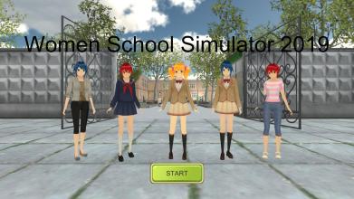 Women School Simulator 2019截图1